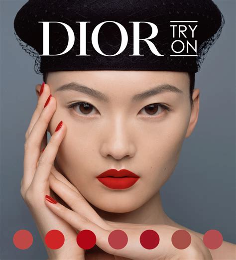 dior バーチャルメイク|Dior virtual makeup: try our products online .